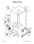 Diagram for 02 - Cabinet Parts