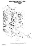 Diagram for 02 - Refrigerator Liner Parts