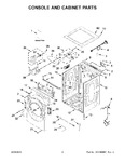 Diagram for 02 - Console And Cabinet Parts