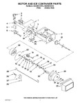 Diagram for 05 - Motor And Ice Container Parts