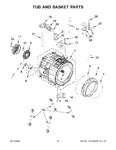 Diagram for 06 - Tub And Basket Parts