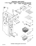 Diagram for 04 - Freezer Liner Parts