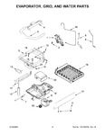 Diagram for 03 - Evaporator, Grid, And Water Parts