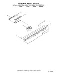 Diagram for 02 - Control Panel Parts