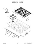 Diagram for 02 - Cooktop Parts