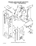 Diagram for 08 - Freezer Liner And Air Flow Parts