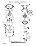 Diagram for 03 - Motor, Basket And Tub Parts