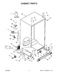 Diagram for 02 - Cabinet Parts