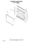 Diagram for 08 - Freezer Door Parts