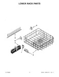 Diagram for 10 - Lower Rack Parts