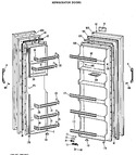 Diagram for 1 - Refrigerator Doors