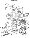 Diagram for 4 - Freezer Section