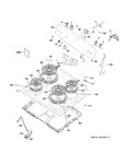 Diagram for Control Panel & Cooktop