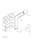 Diagram for Fresh Food Door