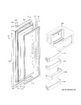 Diagram for Fresh Food Door