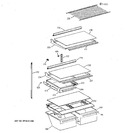 Diagram for 4 - Shelf Parts