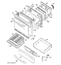 Diagram for 4 - Door & Drawer Parts