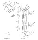 Diagram for 1 - Freezer Door