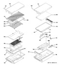 Diagram for 4 - Grill & Griddle Assembly