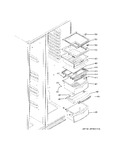 Diagram for 8 - Fresh Food Shelves